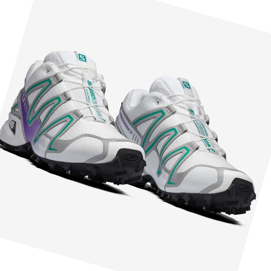 Tenis Salomon SPEEDCROSS 3 Mujer Blancos | MX 2660UZG